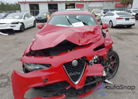 2017 Alfa Romeo Giulia Ti Rwd from USA, damaged, VIN ZARFAECNXH7552321